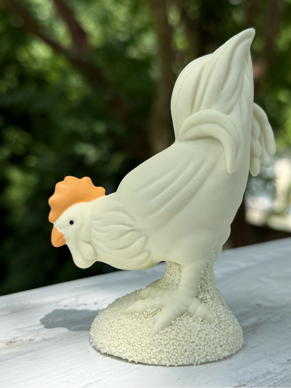 Dept. 56 Figurine Rooster “Try it You’ll Like it” 4020380 D56 Porcelain 2011